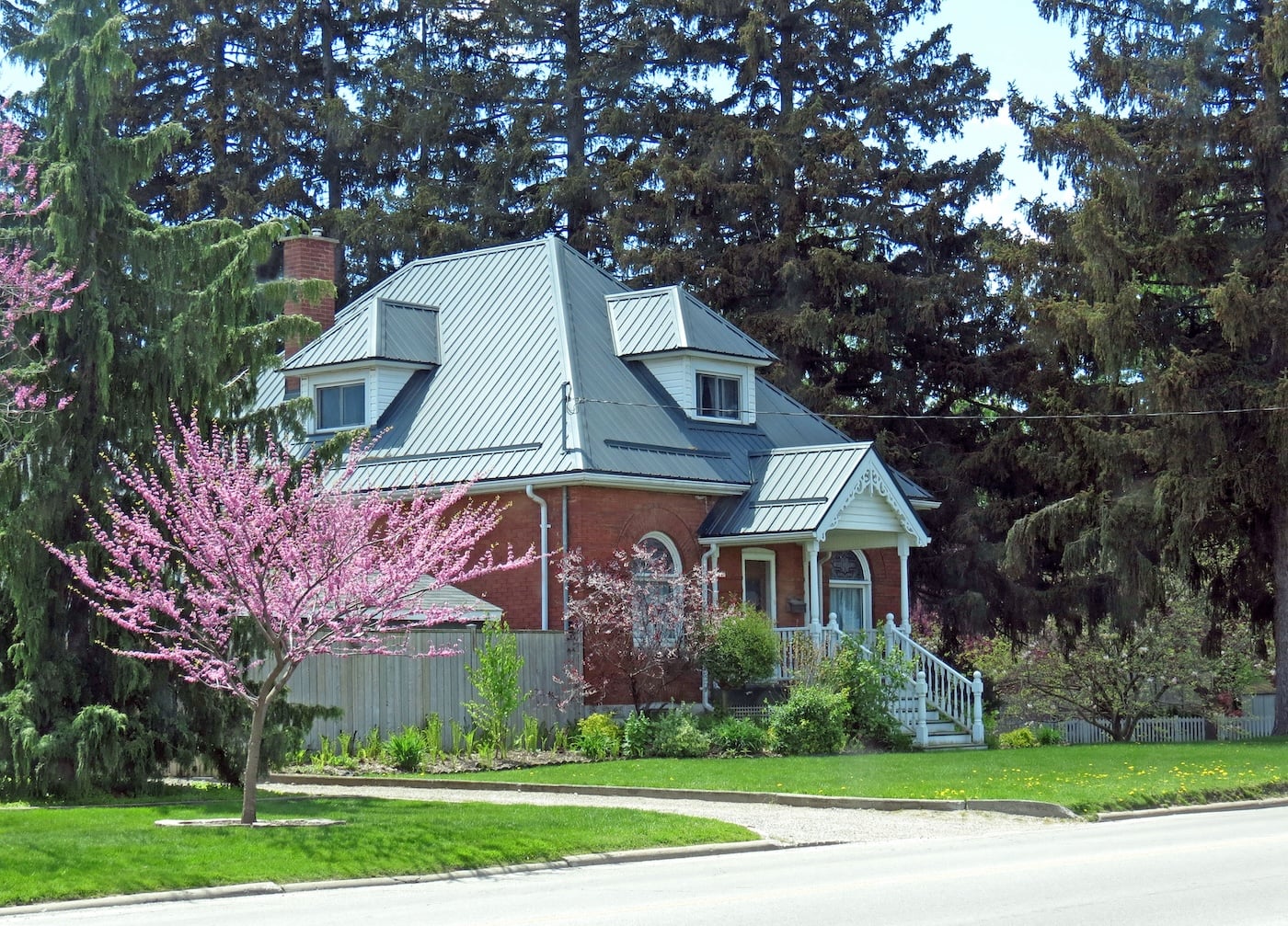 Steel Roof on Older Home