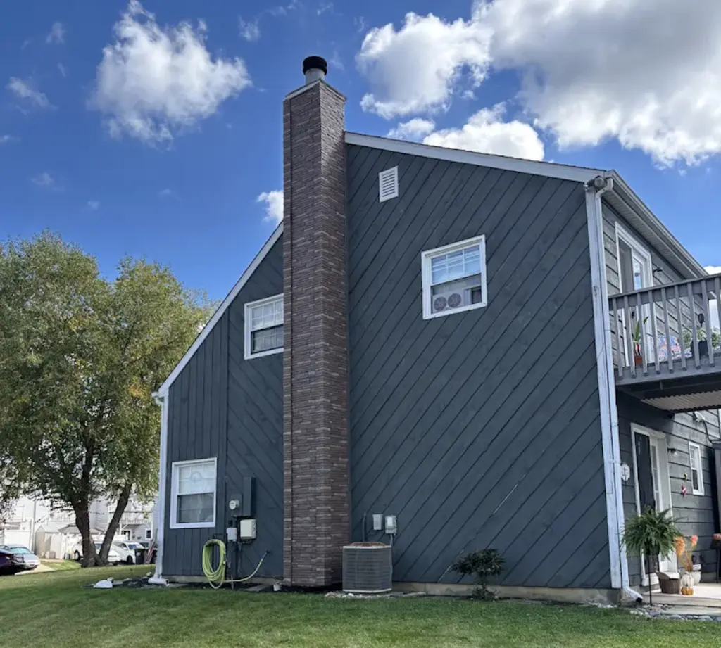 Residential siding installation