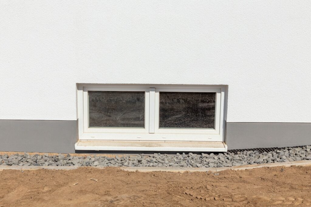 new crawl space window installation