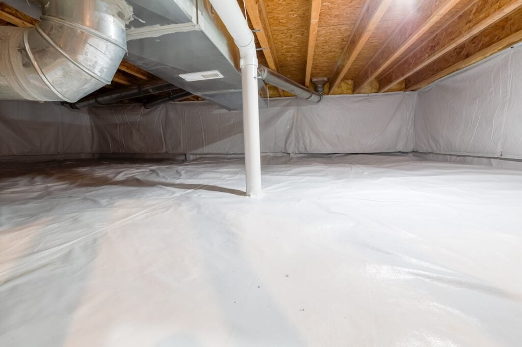crawl space in need of new windows